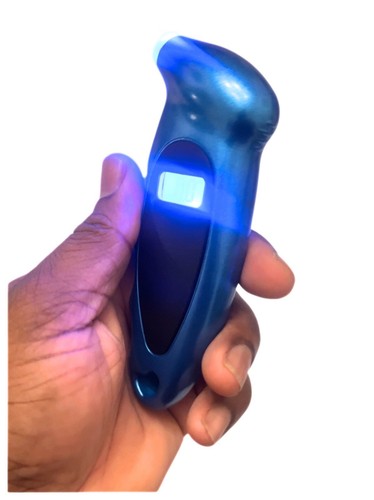 Digital LCD Display Tire Pressure Gauge with Backlight (Light Blue) - Picture 9 of 14