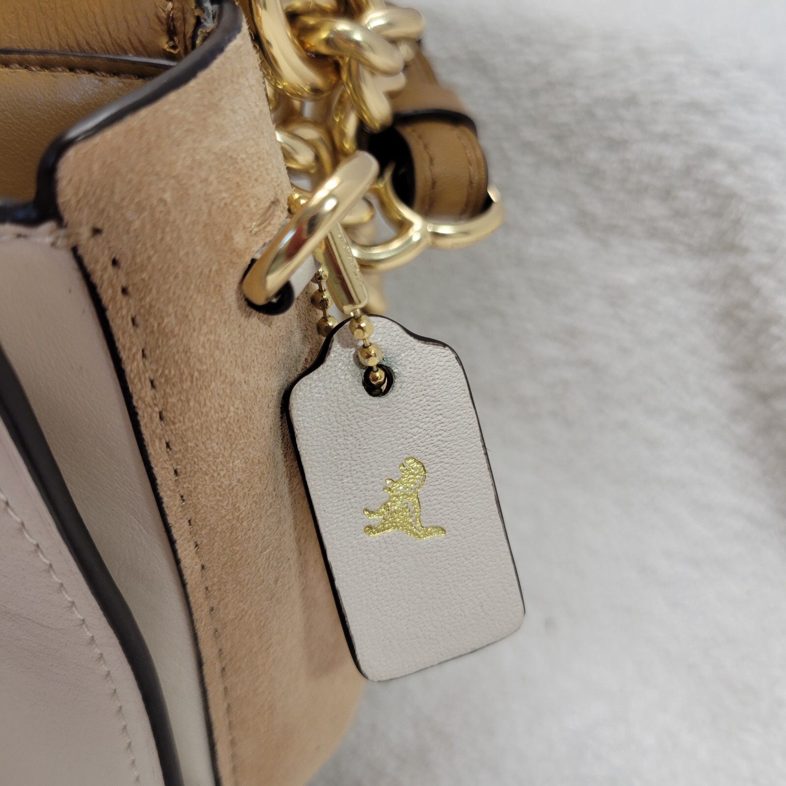 Coach Swagger Shoulder Bag With Patchwork Tea Ros… - image 10