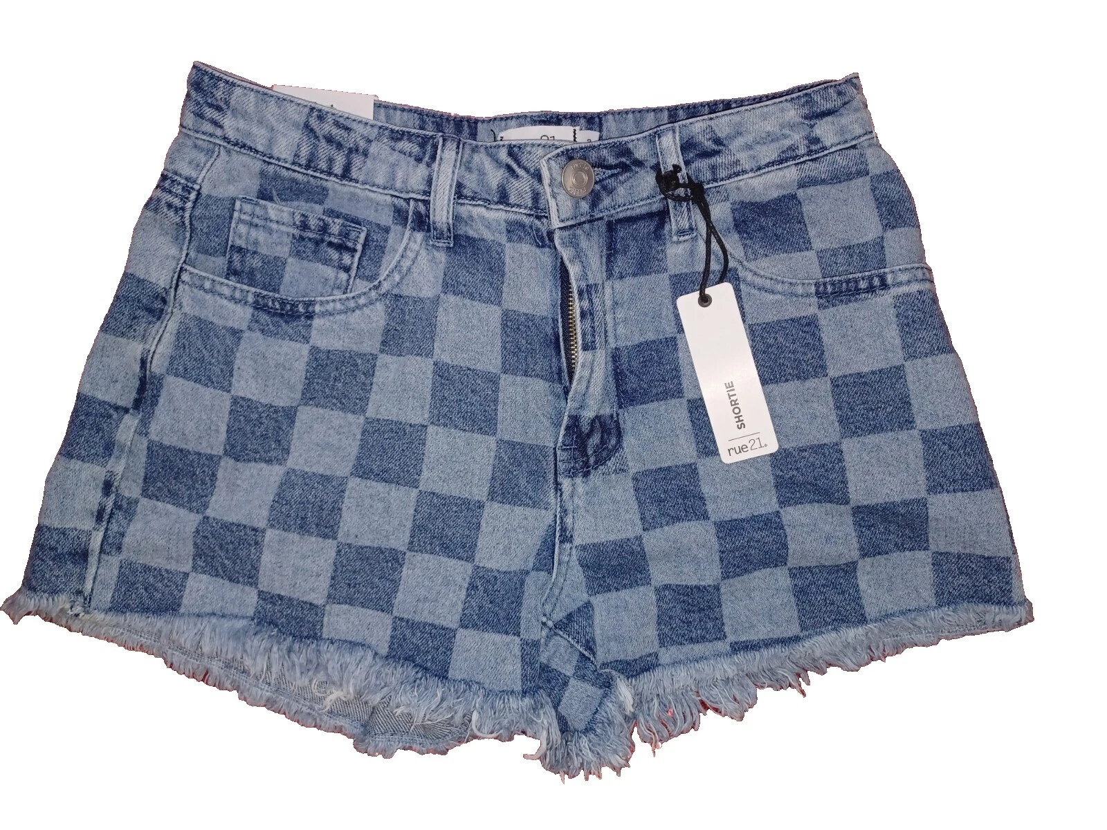 Pantalones cortos para mujer rue21 a cuadros