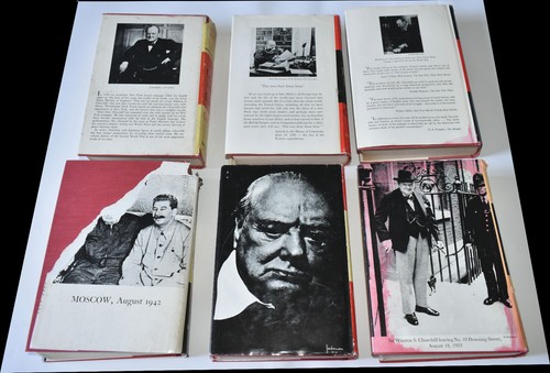 Winston Churchill~The Second World War~6 vols~1st American Eds. 1948-1953~WWII - Foto 4 di 23