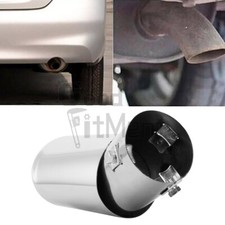 Resonator Exhaust Muffler Honda Civic 2007 Stainless Steel | Exhaust Resonator Pipe Compatible For Models Honda Civic 2006-2011 1.8L Sedan | Include Gaskets, Clamp, Hangers, Bolts, & Nuts Honda Resonator