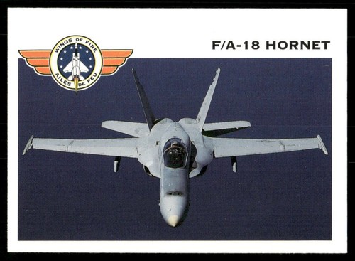 Hornet 1992 Wings of Fire Panini Card #95 (NM)