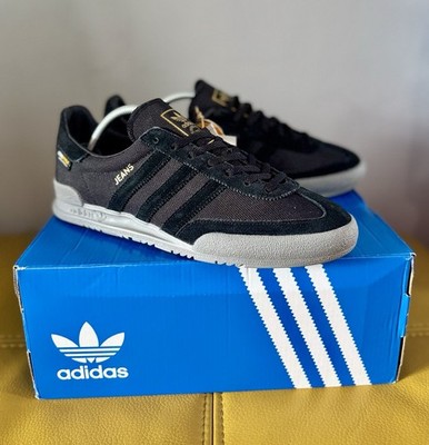  Brandneu Adidas Originals Jeans Cordura Sneaker Schwarz Grau UK 8 Selten 