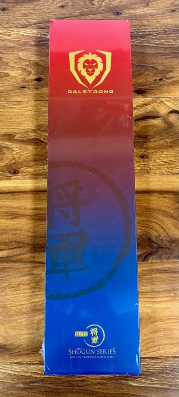 Shogun Series Dalstrong 12” Crixus Chef-Cleaver Knife Black G10 Handle NEW 