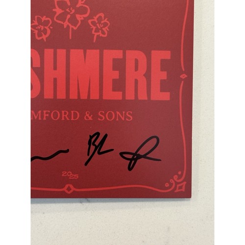 Mumford and Sons SIGNED RUSHMERE CD W/AUTOGRAPHED INSERT NEW #2 - Picture 5 of 9