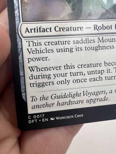 MTG Interface Ace 0017 Aetherdrift - LP/NM Magic The Gathering Card 2025 - Picture 8 of 14