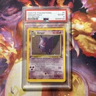 ITALIAN PSA6 Gengar 5/62 1st Edition Fossil Holo Rare Pokemon TCG POP17