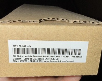 1Pc NEW TDK-Lambda Power Supply ZWS75BAF-5