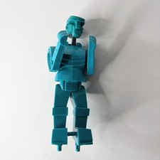 Rock 'Em Sock 'Em Robots Game Mattel 2001 Part Replacement Blue Robot