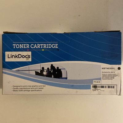 LinkDocs- NBTN830XL Black Toner Cartridge for TN830XL
