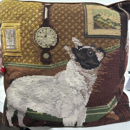 Vintage braun gewebt Samt Plüsch Reißverschluss Überwurf Kissen Home Deko