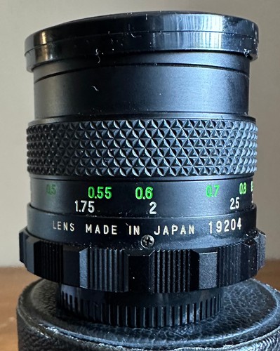Rare Mamiya Sekor SX 1:2.8 f=35mm Photography Auto Camera Lens w/52mm UV Filter - Picture 4 of 11