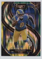 2024 Panini Select Premier Level Green & Yellow Shock Prizm Jared Verse 1op8