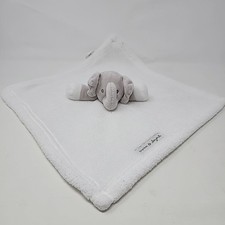 Blankets Beyond Gray White Elephant Security Blanket Lovey Plush