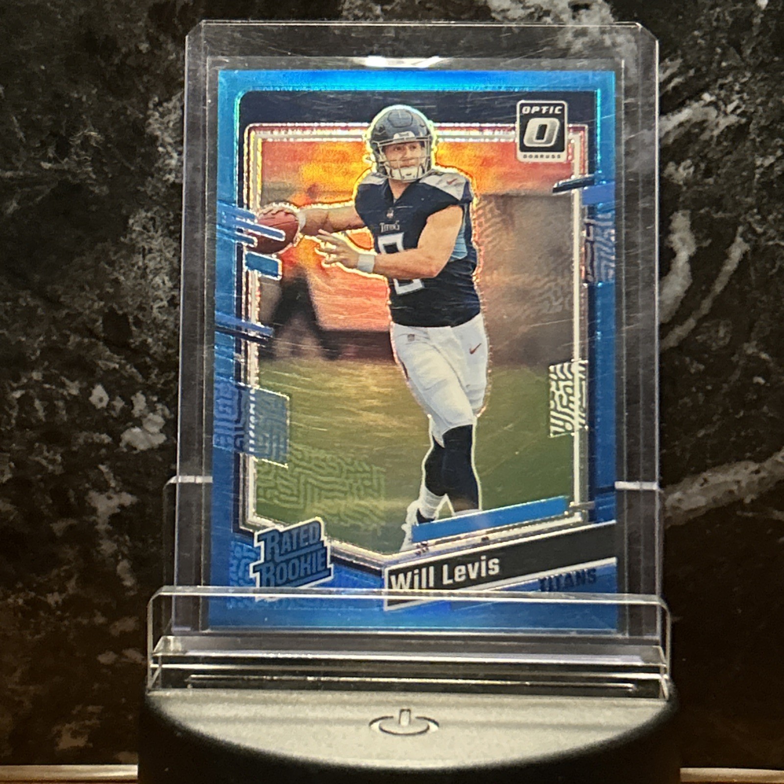 2023 Donruss Optic WILL LEVIS Rookie Aqua Prizm /299 Tennessee Titans RC #298