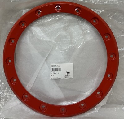 アクセサリー B+COM Can Am Maverick X3 Max Turbo R Bead Lock B-101, Red '19 (1) OEM