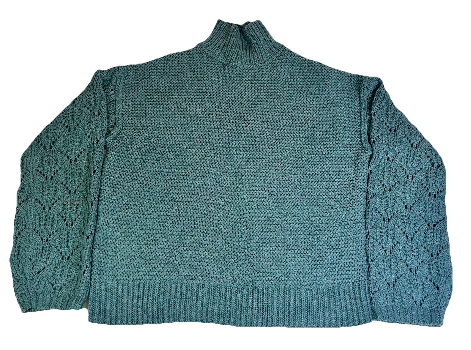 Universal Thread Sweater Small  Beautiful Blue Kn… - image 1