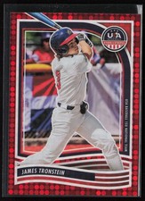 James Tronstein 2024 Panini Stars & Stripes USA Baseball - Red #10 /199