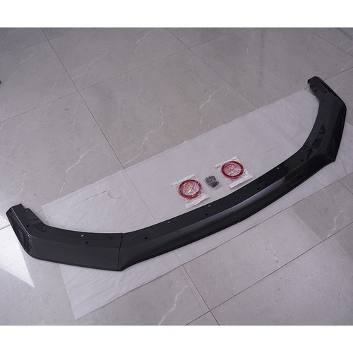 STAGE 3 For 2024-up Ford Mustang GT Carbon Style Front Splitter Chin Spoiler Lip - Picture 15 of 16