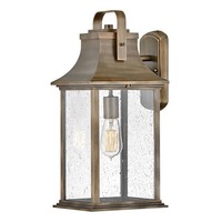 AußEnlampe Wand Rustikal E27 IP44 48,3 Cm Hoch In Bronze Leuchte Garten Hof