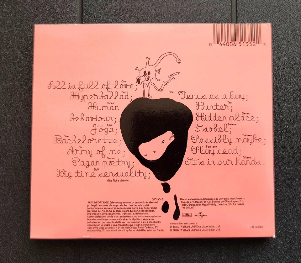 Björk - Greatest Hits - Mexican CD compilation - digipak - rare PINK edition - Image 4 of 4