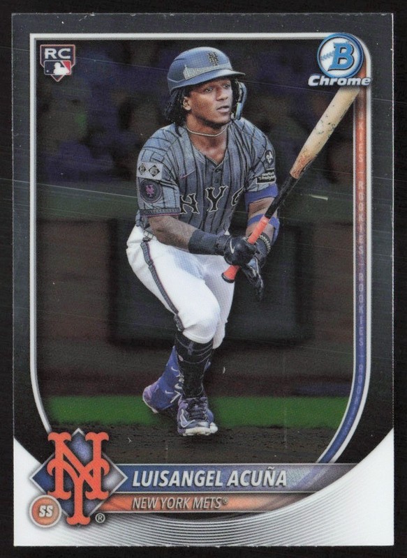 2025 Bowman Chrome Luisangel Acuna Rookie #32 GS1-1