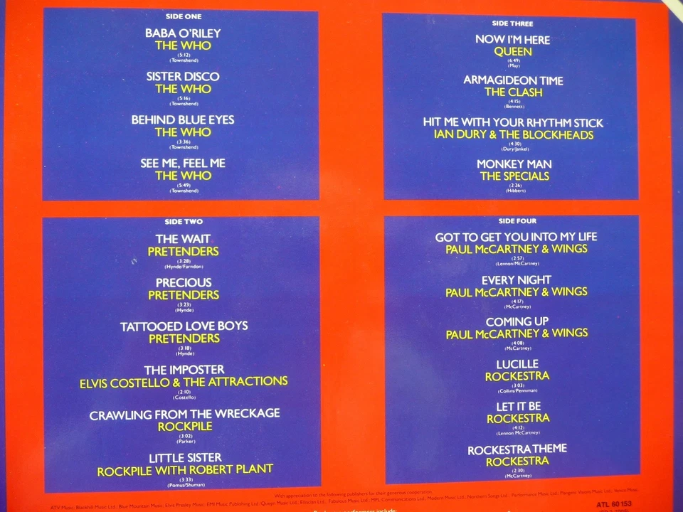 Concerts For The People Of Kampuchea (Promo + Promo-Sheets ,2 LP, Unplayed) - Bild 3 von 4