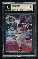 1995 Leaf Promo Kirby Puckett #183 BGS 9.5 GEM MINT HOF