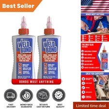 Multi-Surface Strong Glue - Fast Drying, Non-Toxic 5.4oz 2 Pack for All Projects