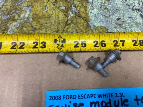05-08 ESCAPE 2.3L CRUISE CONTROL MODULE TO BRACKET BOLTS SET OF 3 - Foto 5 di 13