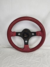 Grant Gt 13 Inch Steering Wheel Performane 3 Spoke Red Vinyl