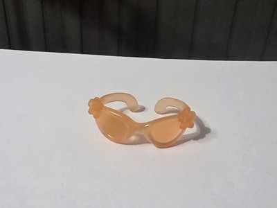 Littlest Pet shop LPS Sunglasses Glasses Orange Flower Hasbro Authentic 