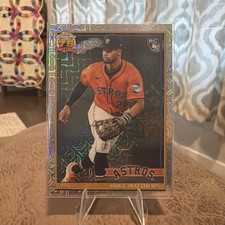 2026 Topps Series 1 Silver Pack Mojo Refractor #91C-70 BRICE MATTHEWS RC Astros