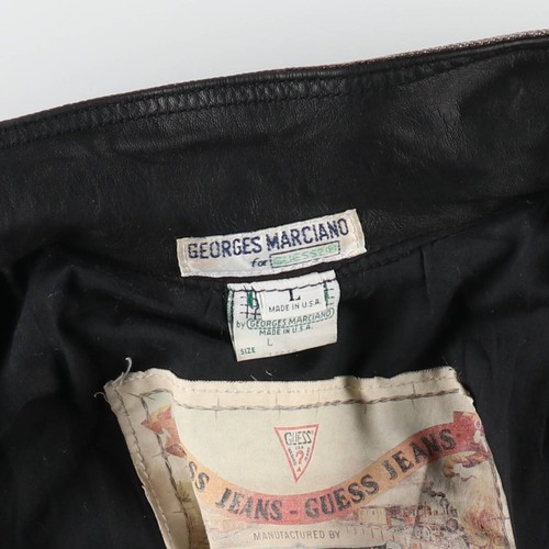 Vintage 90'S Guess by Georges Marciano denim jacket made in the USA size L (... - Picture 6 of 13