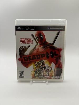 Deadpool PS3 Sony PlayStation 3 Game Marvel Activision 2013 CIB TESTED