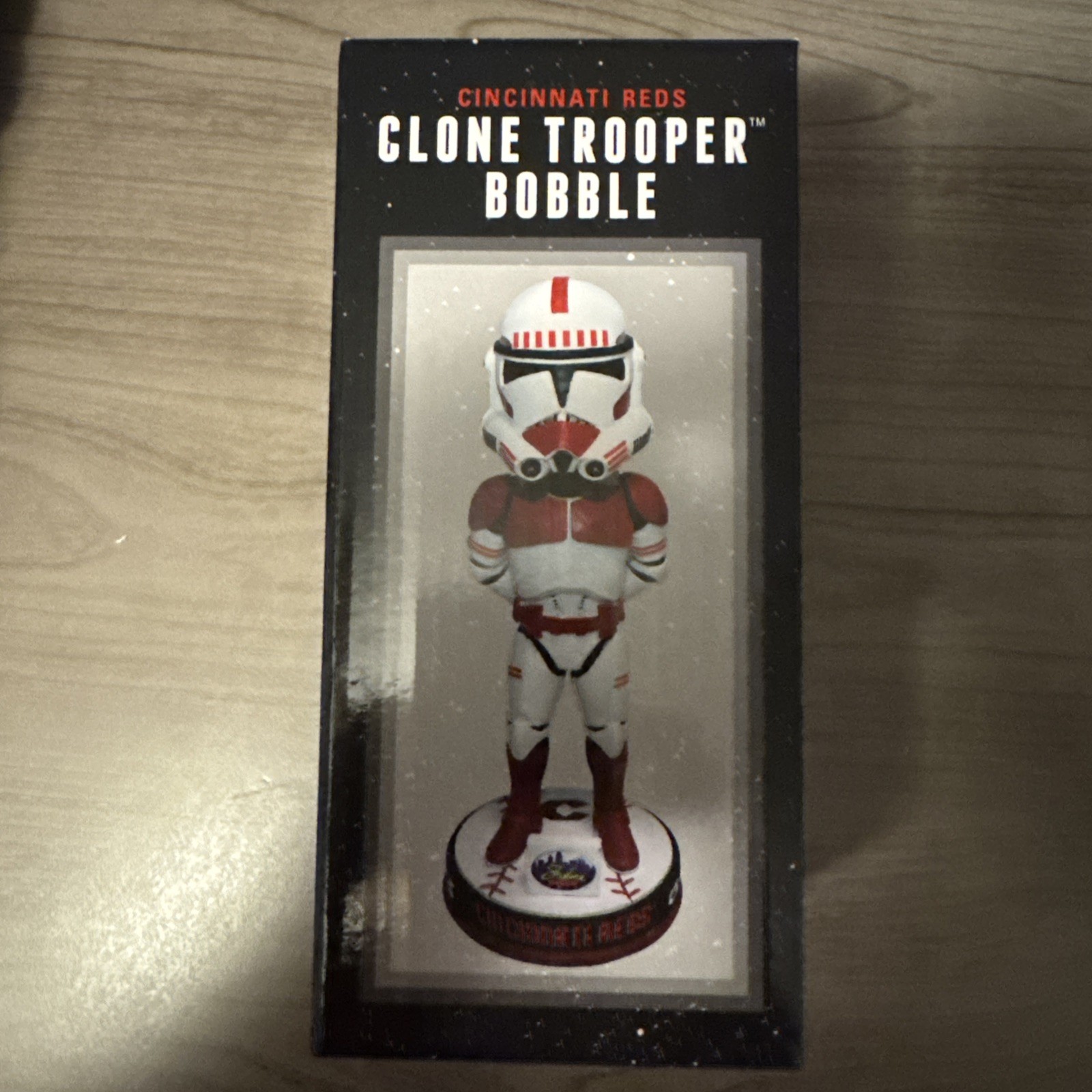 Star Wars Clone Trooper Bobble Head 2025 Cincinnati Reds SGA Bobblehead 0525!!!
