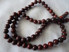 16" Strand Natural Poppy Jasper 5-5.5mm Round Stone Beads A416 DNG
