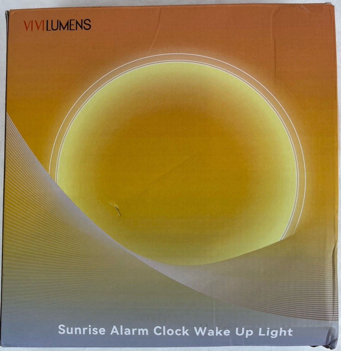 Vivilumens Sunrise Alarm Clock Wake Up Light for Heavy Sleepers Open Box