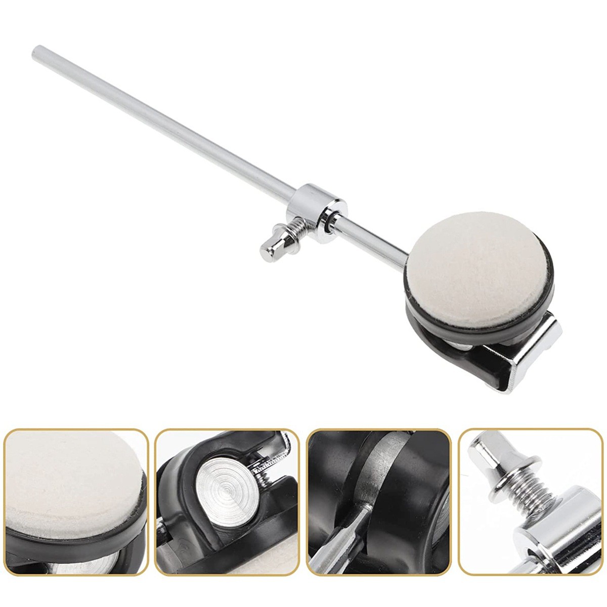 Percussion Instrument Drum Beater Pedal Hammer Jazz Drum Pedal Hammer Drum