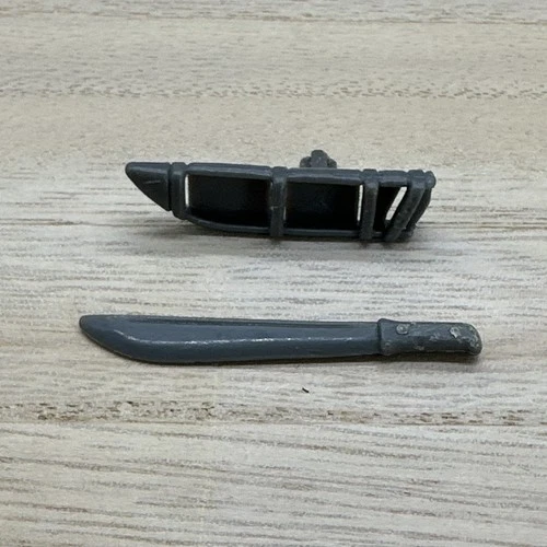 1988 GI JOE ARAH WILDCARD BACKPACK / MACHETE PART ACCESSORY