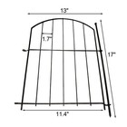 For Chicken Coop Garden Fence Decorative Border Garden Landscaping Arched Design