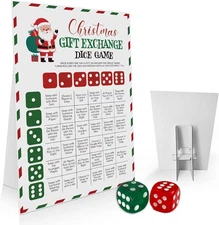 Christmas Games, Exchange Dice Game, Games... 