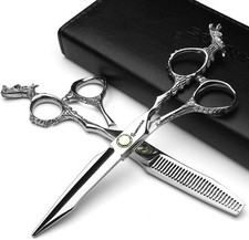 6 inch Professional Hair Cutting Barber Shears Hairdressing Salon Set