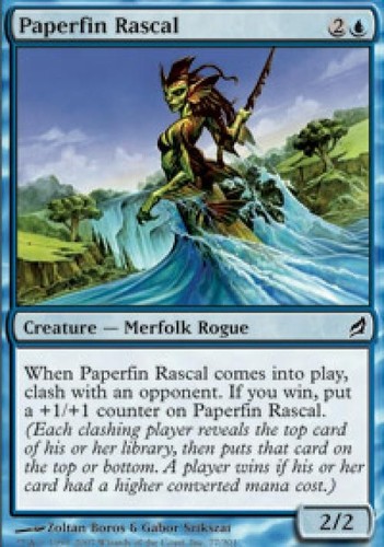 Paperfin Rascal - Light Play MTG Lorwyn