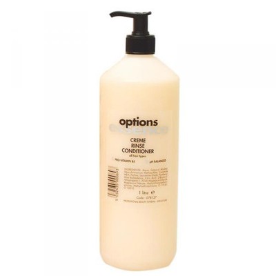 Options Cream Rinse Conditioner 1000ml