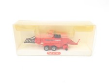 Wiking H0 396 01 28 Modellauto Quaderballenpresse Rot "Massey Ferguson" 1:87