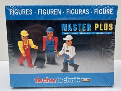 3 Master Plus Figuren - Bausatz FISCHER TECHNIK 30 311 - 1990 s