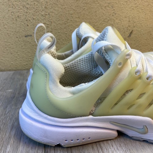 Nike Air Presto Shoes Mens Size 8 Triple White Running Sneaker CT3550-100 * - Picture 2 of 19