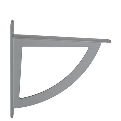 18133-00211= 2x Dekokonsole Cover 200x190mm weißalu Element System Winkelkonsole