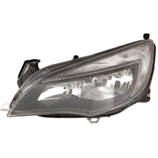 Halogen Scheinwerfer links H7/ H7 schwarz für Opel Astra J Caravan